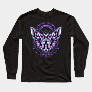 red fox animal Long Sleeve T-Shirt